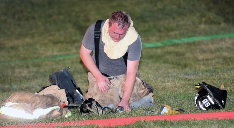 09/28/17 house fire on Old York Road, Warrington Township.  Photos by Curt Werner