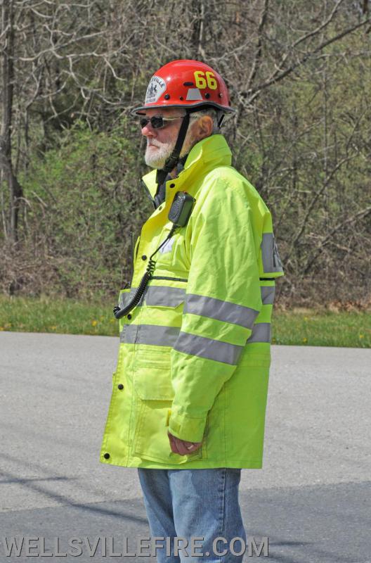 Wreck on Old York Road, Warrington Township on April 15.  photos by curt werner