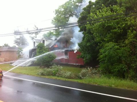 6/7/13 House Explosion @ 5032 Carlilse Rd - Dover Township - No Injuries. Photo by Tim Strayer