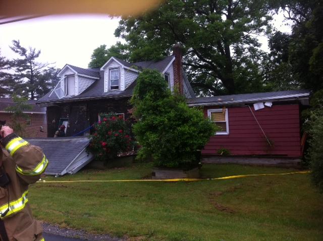 6/7/13 House Explosion @ 5032 Carlilse Rd - Dover Township - No Injuries. Photo by Tim Strayer