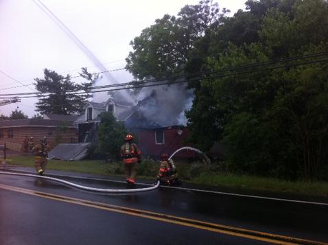 6/7/13 House Explosion @ 5032 Carlilse Rd - Dover Township - No Injuries. Photo by Tim Strayer