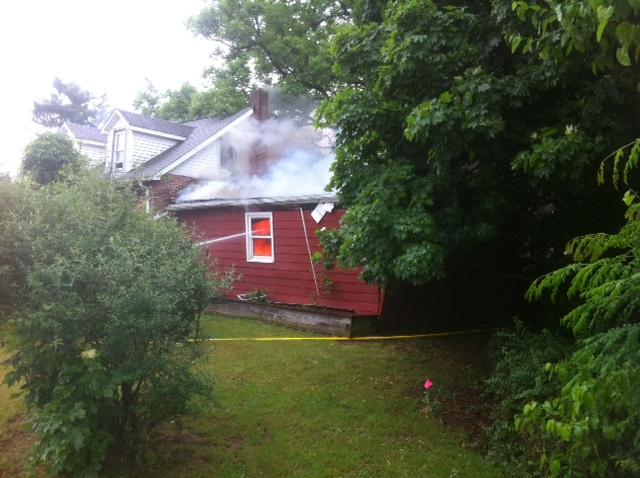 6/7/13 House Explosion @ 5032 Carlilse Rd - Dover Township - No Injuries. Photo by Tim Strayer