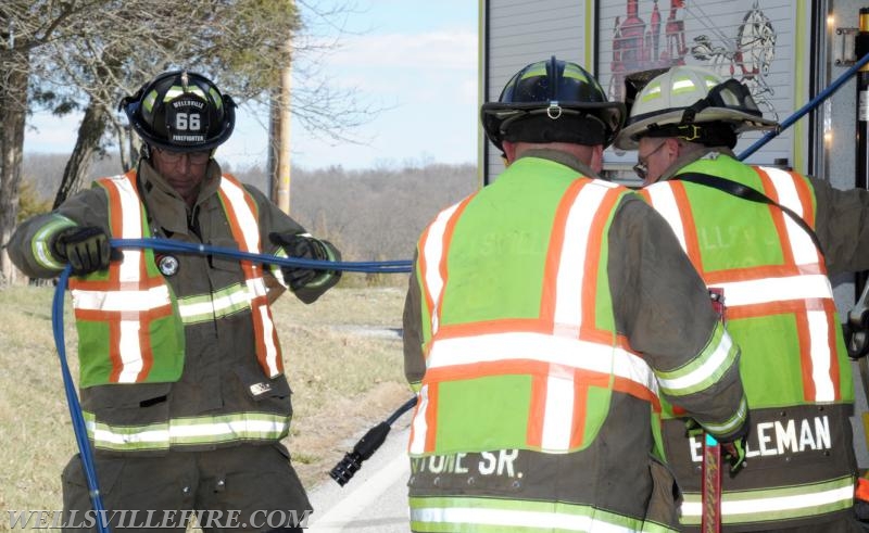 3/11/17 rollover on Pinetown Road, Warrington Township.  photos by curt werner