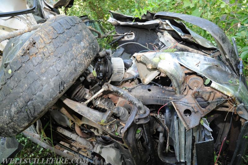 8/7/15 roll over on Poplar road. photos by Curt Werner