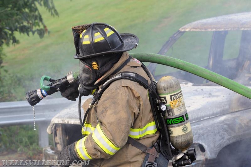 On Tuesday, September 20, 5:50 p.m., a pickup truck caught on fire of Warrington Township in the 1900 block of Old York Road.  Wellsville Fire Company responded and put the fire out.  No injuries were reported.
