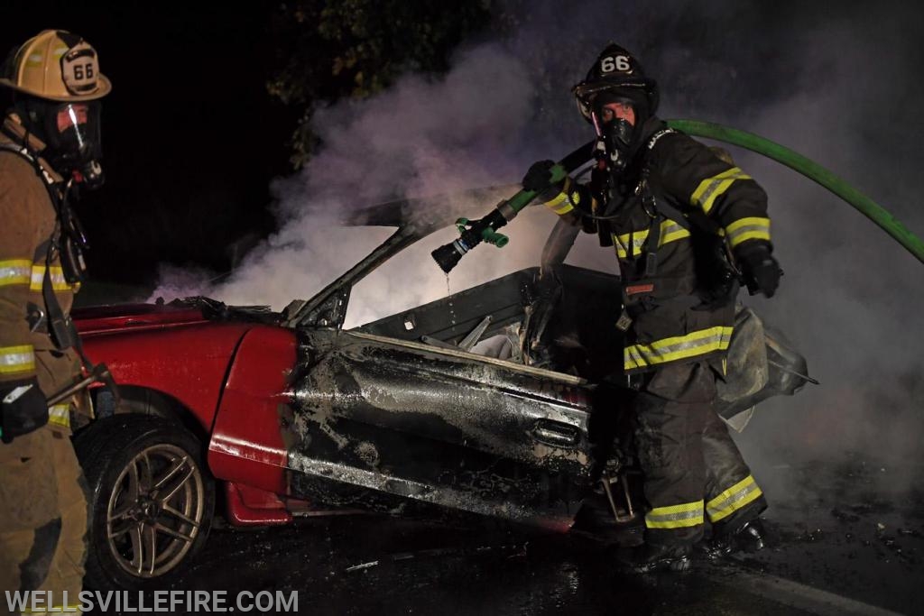 On Thursday, November 1, a three vehicle accident occurred in the six hundred block of Old York Road, Warrington Township.  One of the vehicles caught fire after impact.  Wellsville Fire Company quick response  put out the fire.  Fire police, EMS and Pa. State Police were also on the scene.  Injured were taken to local hospital. photos by curt werner

