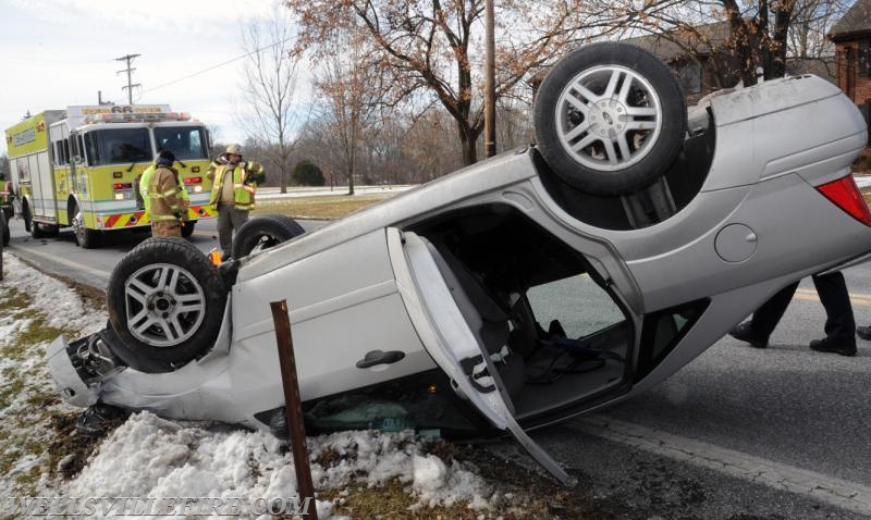 1/19/18, rollover on Carlisle Road.