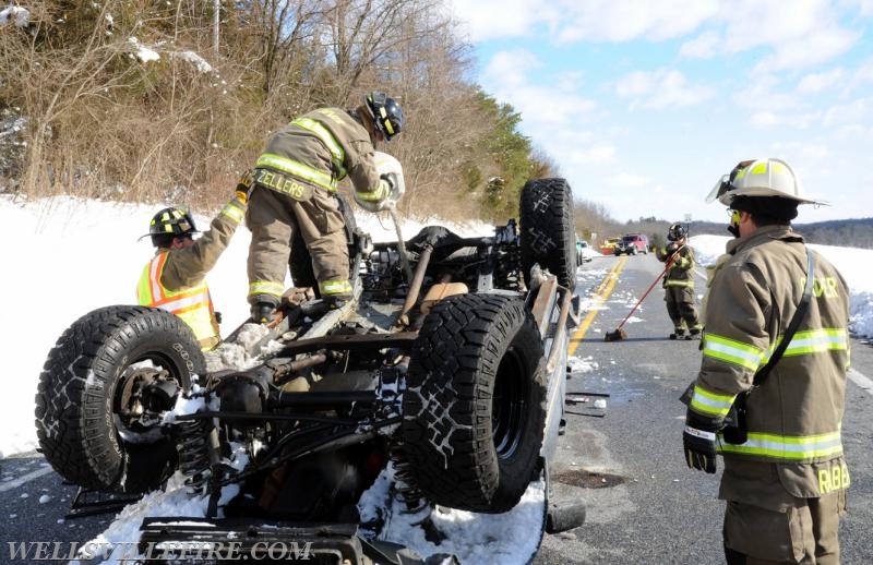 3/16/17, rollover on Alpine Road. photos by curt werner