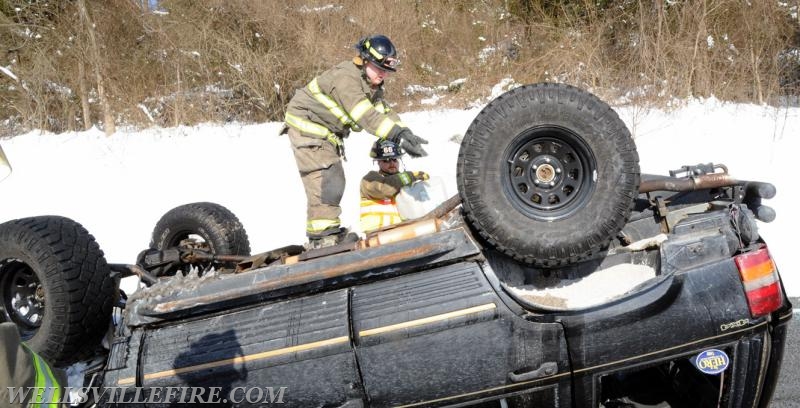 3/16/17, rollover on Alpine Road. photos by curt werner