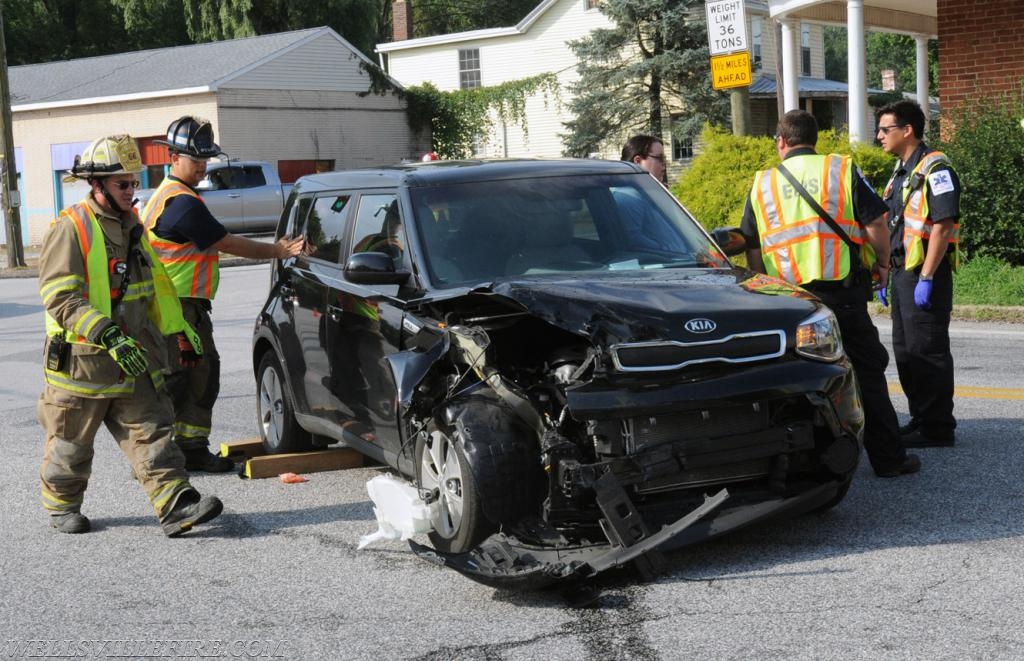 8/11/18 Crash Rosstown Road and Carlisle Road, Warrington Township, photos by curt werner