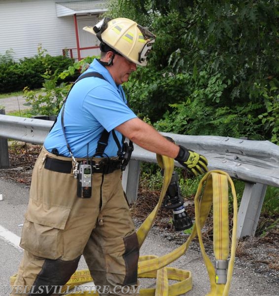 Tuesday, June 27, roll over entrapment on Rosstown Road.  photos by curt werner