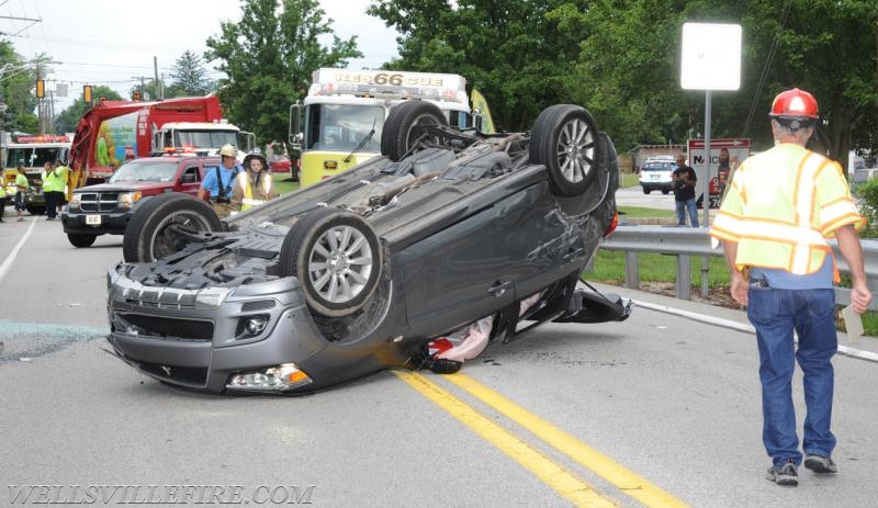 Tuesday, June 27, roll over entrapment on Rosstown Road.  photos by curt werner