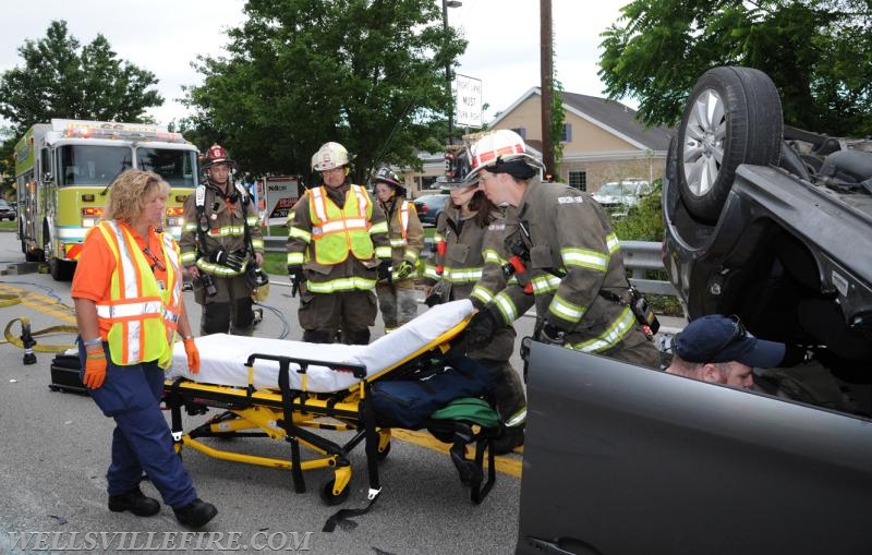 Tuesday, June 27, roll over entrapment on Rosstown Road.  photos by curt werner