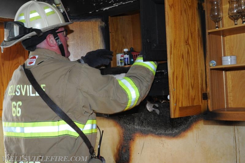 4/5/17, 9:26 a.m., stove fire on Kunkles Mill Road.  photos by Curt Werner