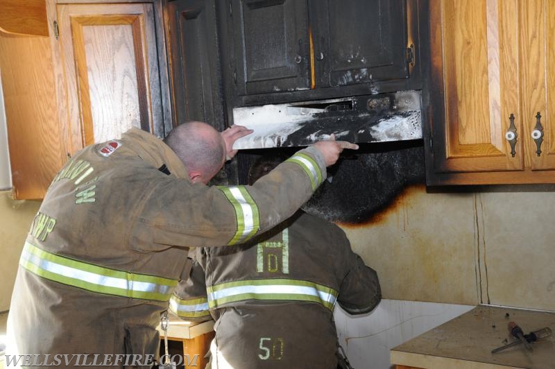 4/5/17, 9:26 a.m., stove fire on Kunkles Mill Road.  photos by Curt Werner