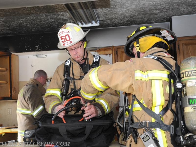 4/5/17, 9:26 a.m., stove fire on Kunkles Mill Road.  photos by Curt Werner