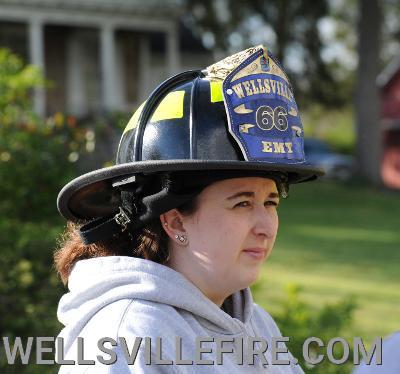 Crash on main street in Wellsville on Monday, May 11.  Wellsville Fire Co., Wellsville and Northern York County Fire Rescue fire police, Geisinger EMS and Pa. State Police on scene. photo by curt werner