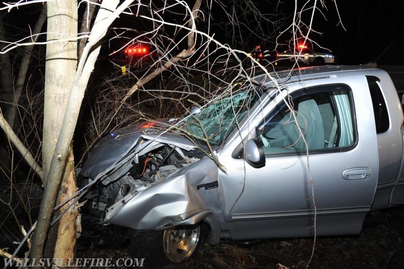 Saturday, March 31, car into telephone pole, following car hit down wires on Old York Road.  One to hospital.  photos by curt werner