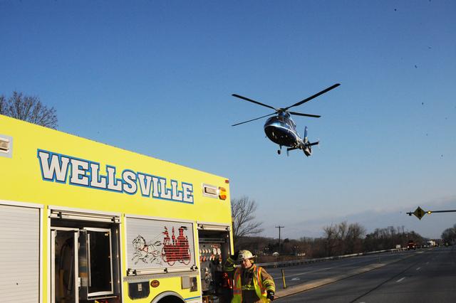 Wreck on 15 South & Golf Course Rd on 3/20/14 photo by curt werner