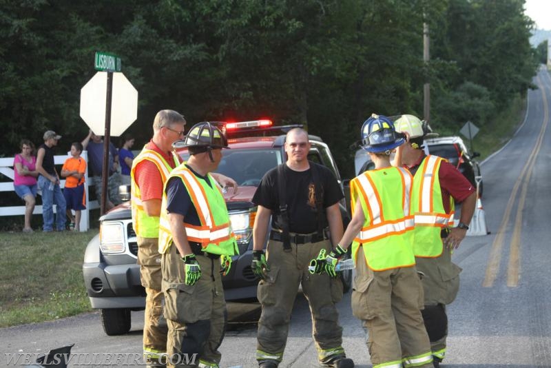 07/21/2016 wreck on Lisburn Road and Yeager Road.  Photo by Mark Ryder