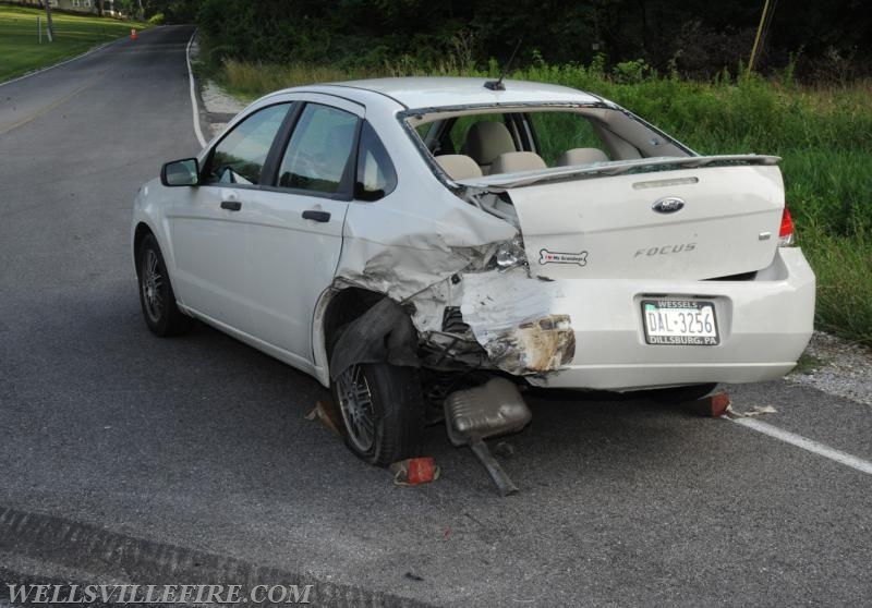 7/27/17 three car crash in the 500 block of York Road, Warrington Township.  Photos by Curt Werner