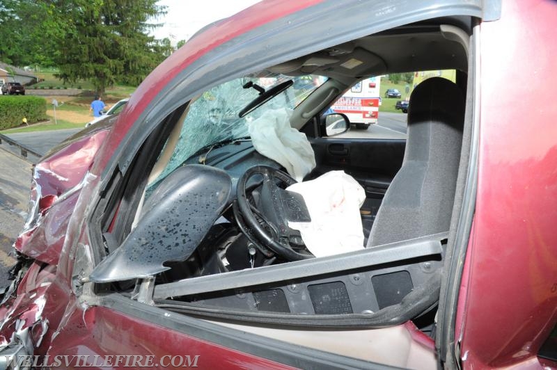 7/27/17 three car crash in the 500 block of York Road, Warrington Township.  Photos by Curt Werner