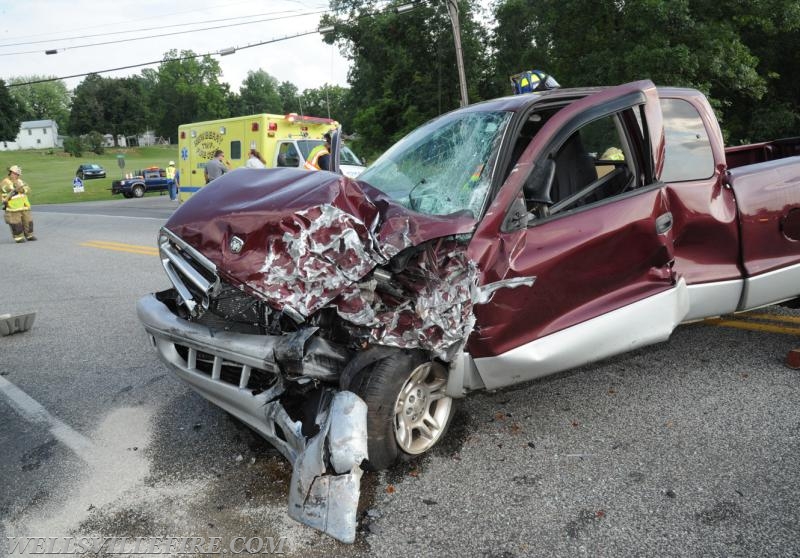 7/27/17 three car crash in the 500 block of York Road, Warrington Township.  Photos by Curt Werner