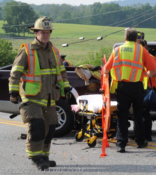 7/27/17 three car crash in the 500 block of York Road, Warrington Township.  Photos by Curt Werner