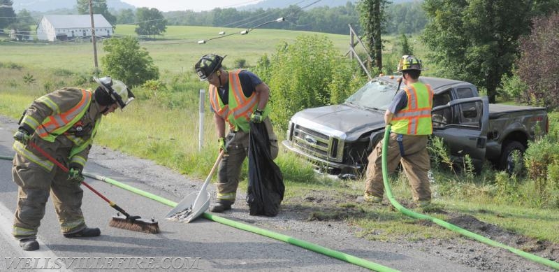 7/27/17 three car crash in the 500 block of York Road, Warrington Township.  Photos by Curt Werner