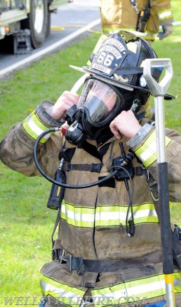 House fire on April 23, Zeigler Road.  photos by Curt Werner