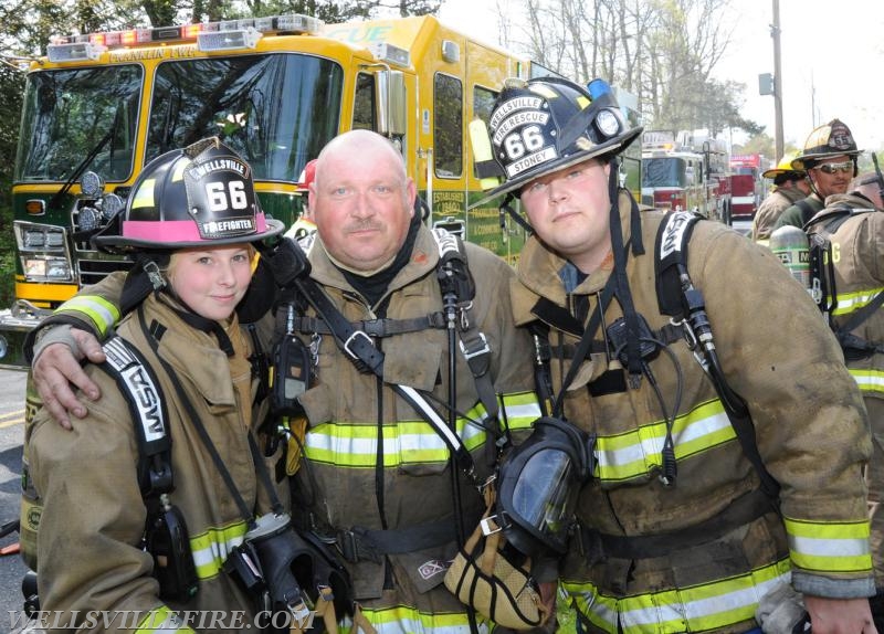 House fire on April 23, Zeigler Road.  photos by Curt Werner