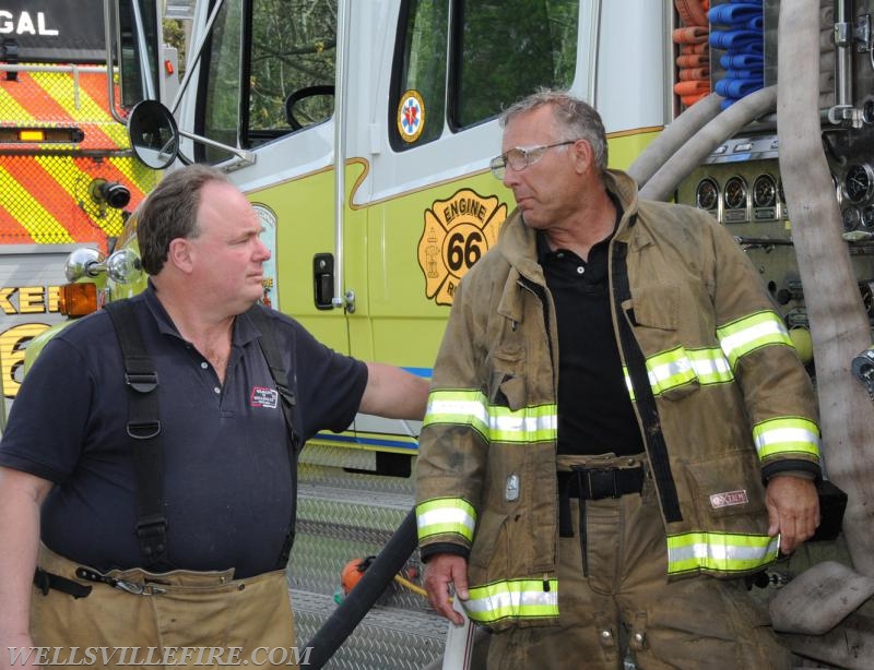 House fire on April 23, Zeigler Road.  photos by Curt Werner