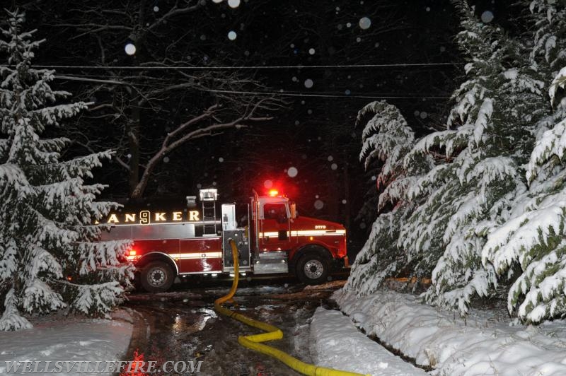 2/17/18 House fire on Zeigler Road, Warrington Township.  photos by curt werner
