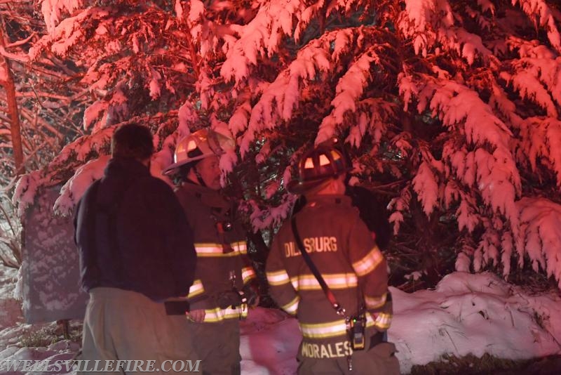 2/17/18 House fire on Zeigler Road, Warrington Township.  photos by curt werner