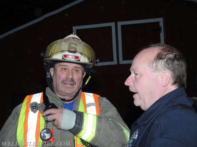 2/17/18 House fire on Zeigler Road, Warrington Township.  photos by curt werner