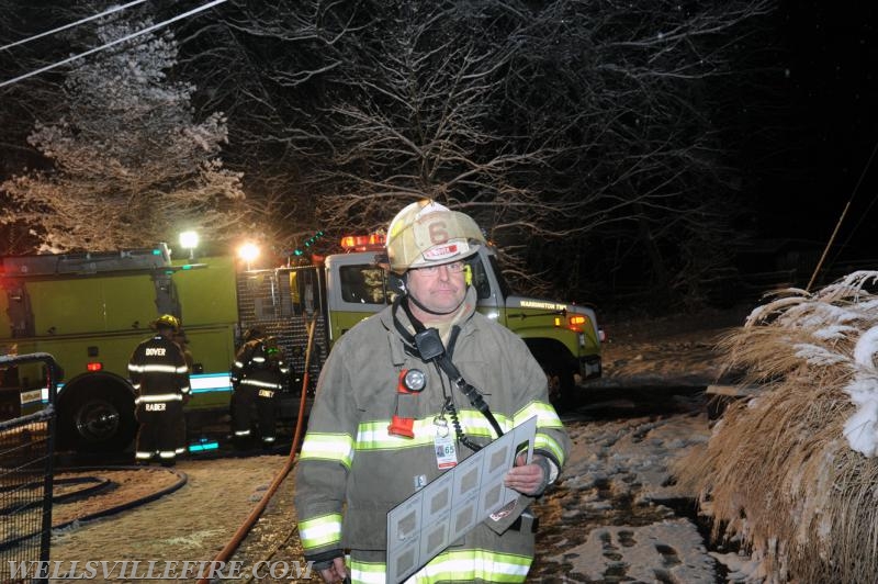 2/17/18 House fire on Zeigler Road, Warrington Township.  photos by curt werner