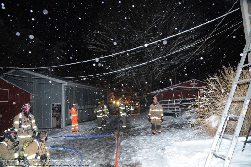 2/17/18 House fire on Zeigler Road, Warrington Township.  photos by curt werner