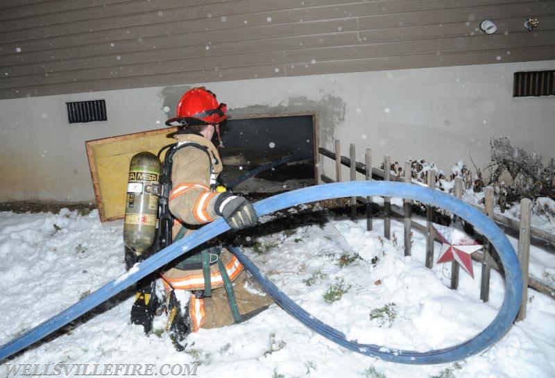 2/17/18 House fire on Zeigler Road, Warrington Township.  photos by curt werner