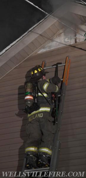 2/17/18 House fire on Zeigler Road, Warrington Township.  photos by curt werner