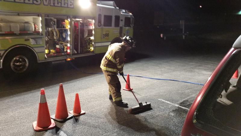 Vehicle extrication training.  Photo by J. Albert