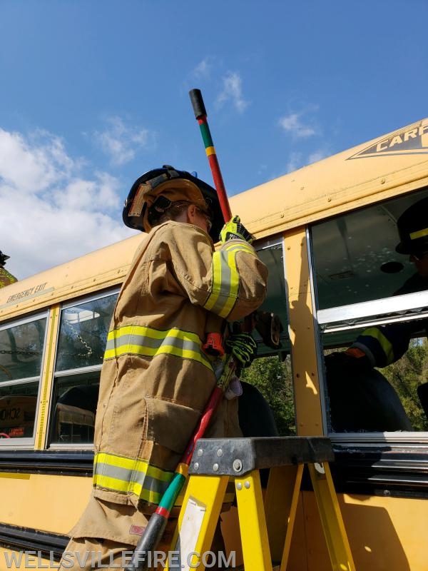 Bus Rescue Training at the York County Fire School. 9/29/18