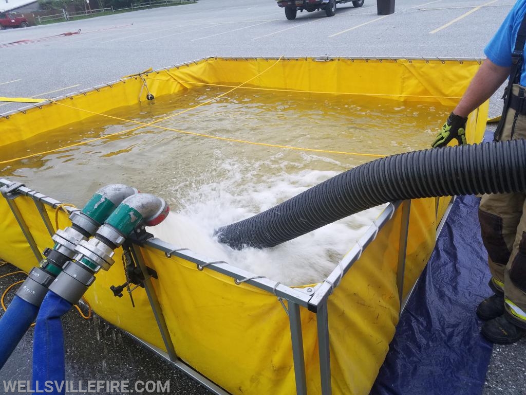 Water supply training 5-28-19 at Ski Roundtop, photo by Ken Eshleman Jr. 