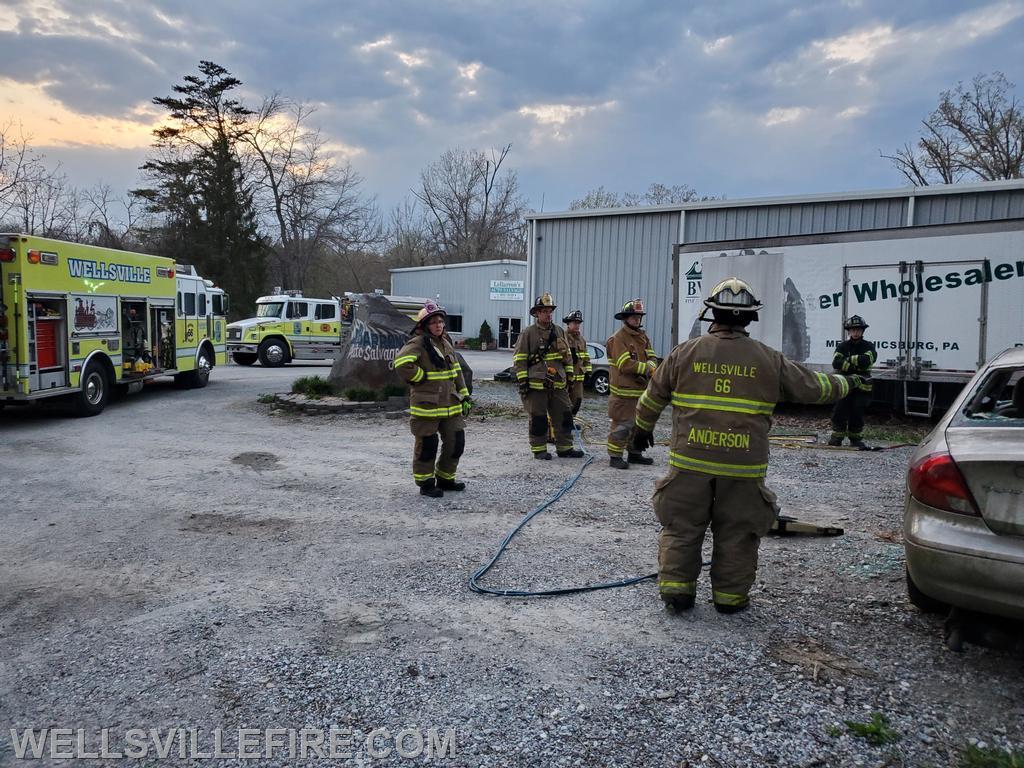 Vehicle Extrication and Rescue Training at WFC 4/20/2021 , photo by Ken Eshleman Jr. 