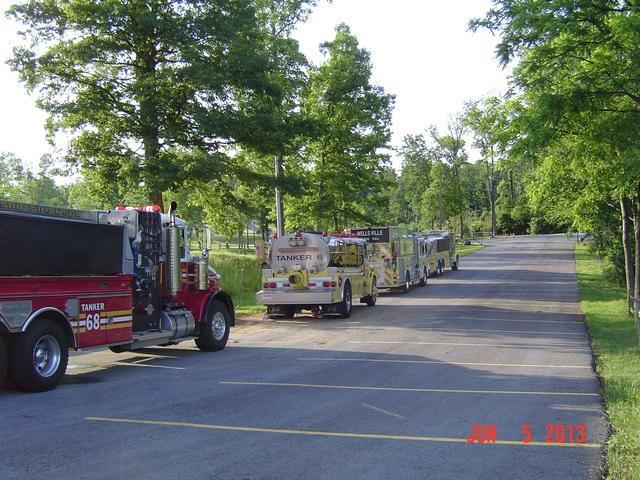 Tanker Shuttle (Water Supply) Training @ Ski Roundtop - Photo by Stacy Shank