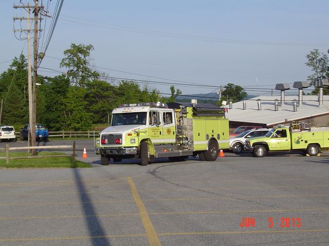 Tanker Shuttle (Water Supply) Training @ Ski Roundtop - Photo by Stacy Shank