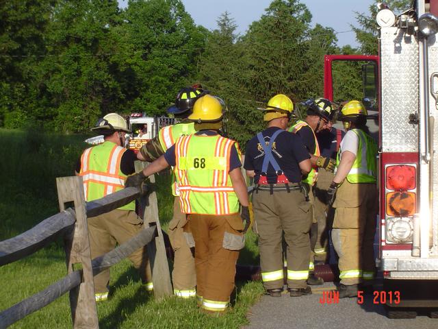 Tanker Shuttle (Water Supply) Training @ Ski Roundtop - Photo by Stacy Shank