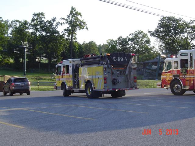 Tanker Shuttle (Water Supply) Training @ Ski Roundtop - Photo by Stacy Shank