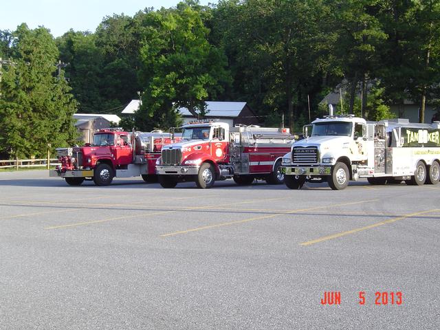 Tanker Shuttle (Water Supply) Training @ Ski Roundtop - Photo by Stacy Shank