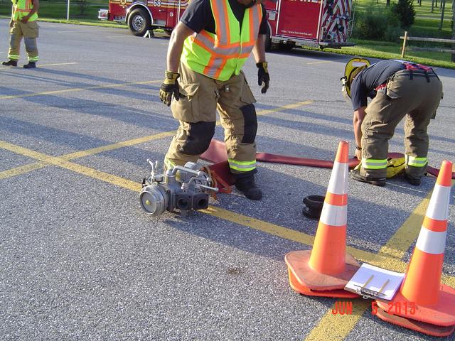 Tanker Shuttle (Water Supply) Training @ Ski Roundtop - Photo by Stacy Shank