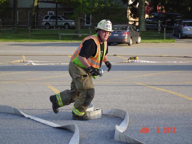 Tanker Shuttle (Water Supply) Training @ Ski Roundtop - Photo by Stacy Shank